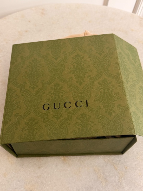 Gucci Double G Marmont Leather Belt Black 40mm Size 80 main image 4